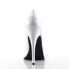 Devious - DOMINA420 Talons hauts - Chaussures de pole dance - Blanc Product image